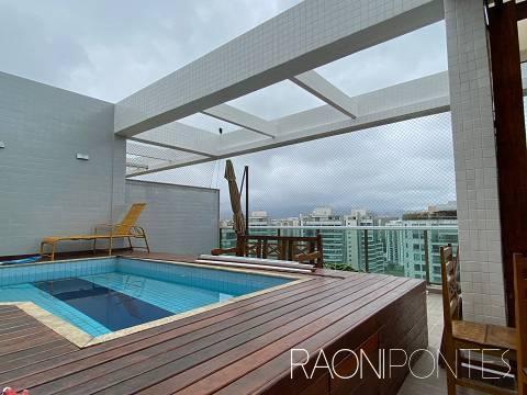  - Cobertura para alugar em Rio de Janeiro, Barra da Tijuca, com 5 quartos, 286m²