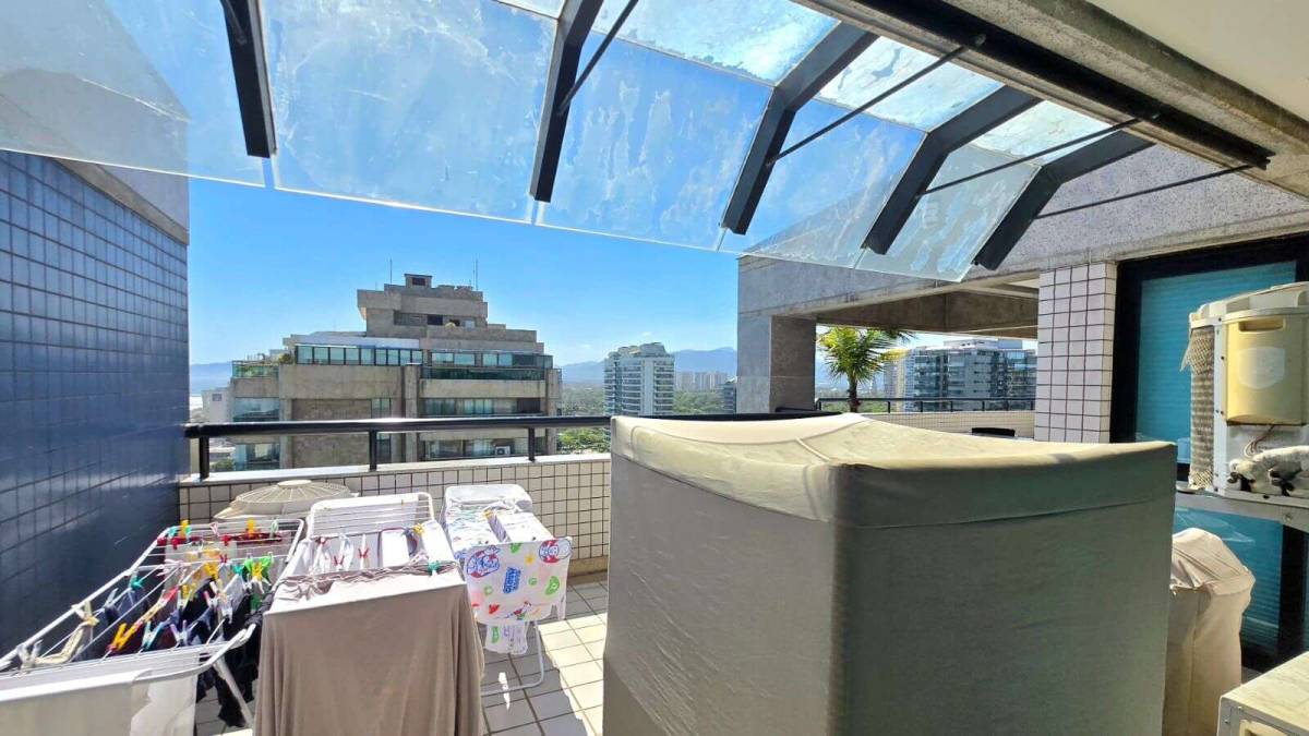  - Cobertura em Rio de Janeiro, Barra da Tijuca, com 4 quartos, 550m²